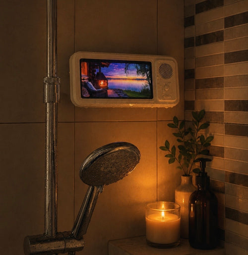 Shower Cinema Pro - Waterproof Touchscreen Phone Case & Speaker