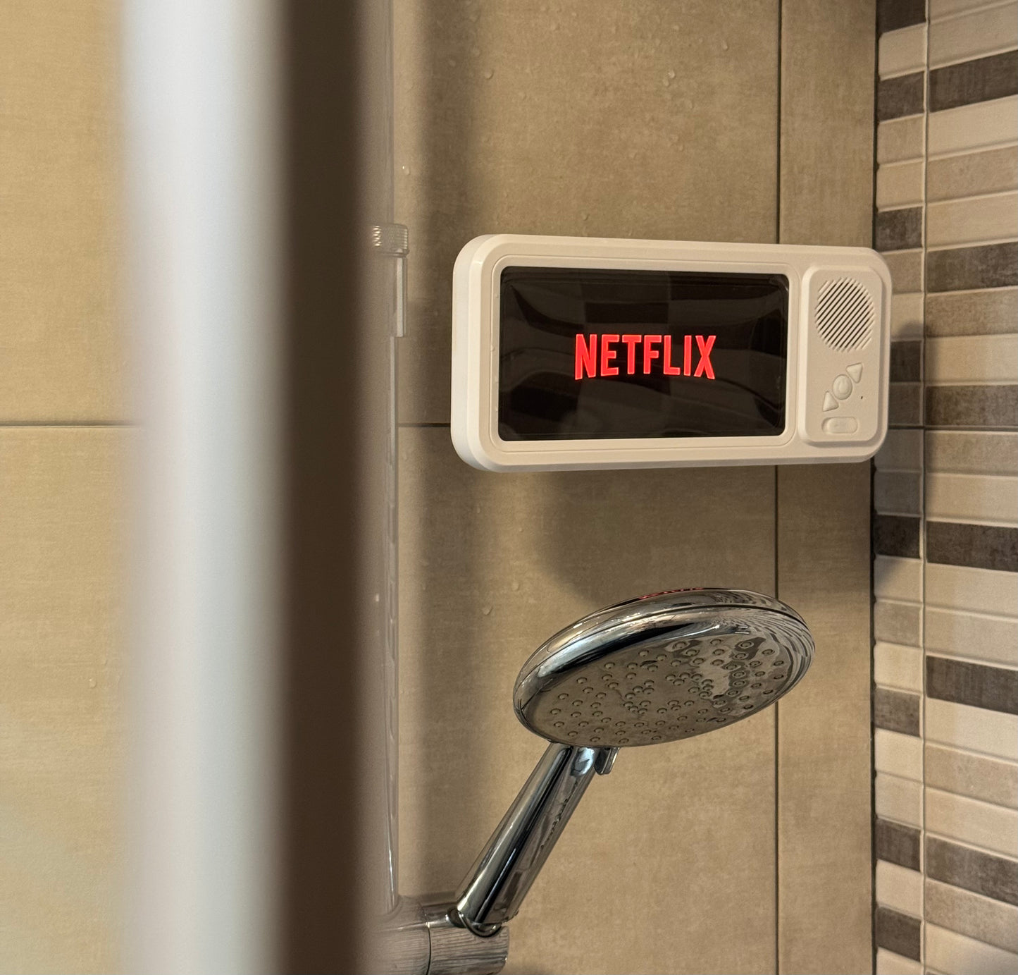 Shower Cinema Pro - Waterproof Touchscreen Phone Case & Speaker