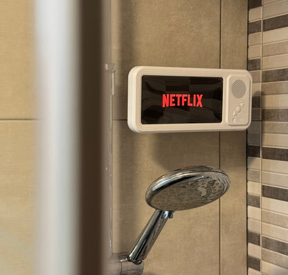Shower Cinema Pro - Waterproof Touchscreen Phone Case & Speaker